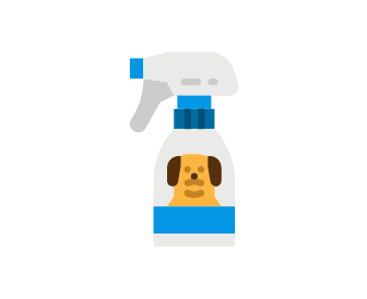flea spray graphic